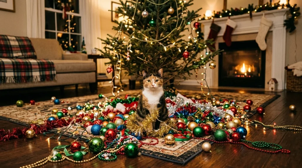 Cat Christmas Puns