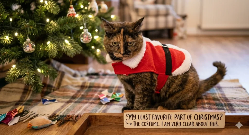 Cat Christmas Puns