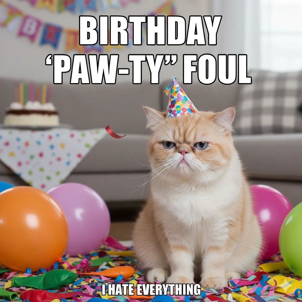 cat birthday puns