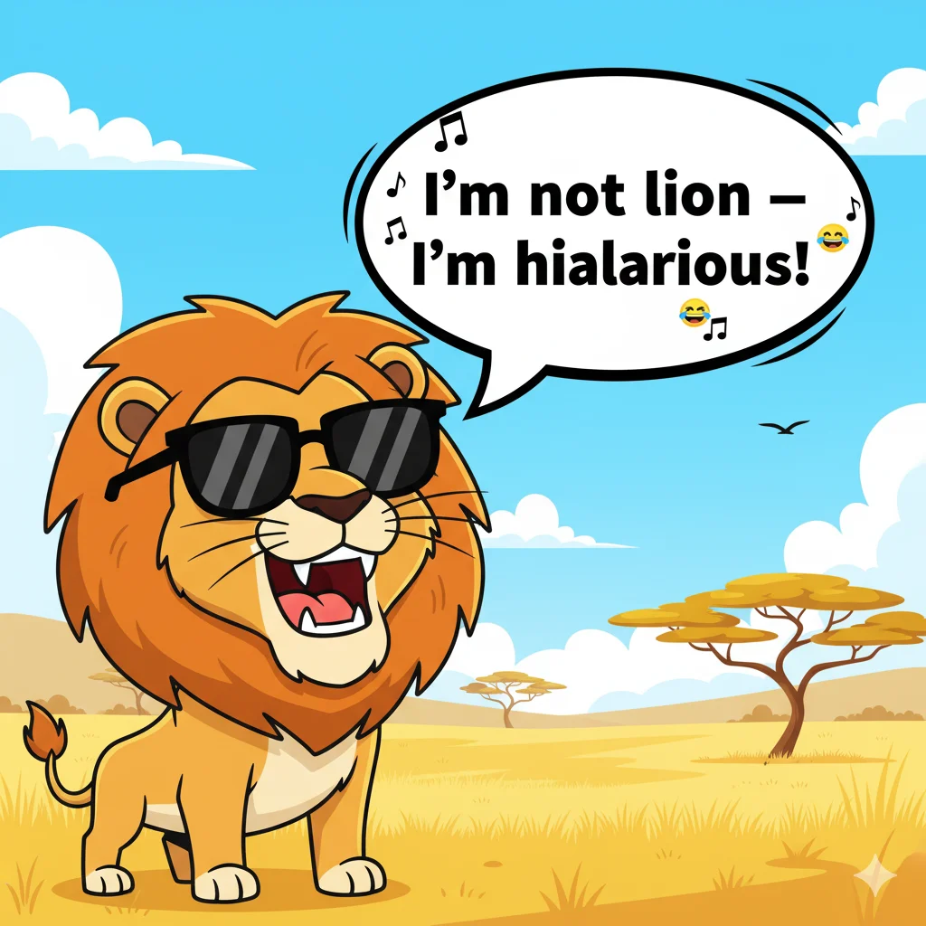 Lion Puns