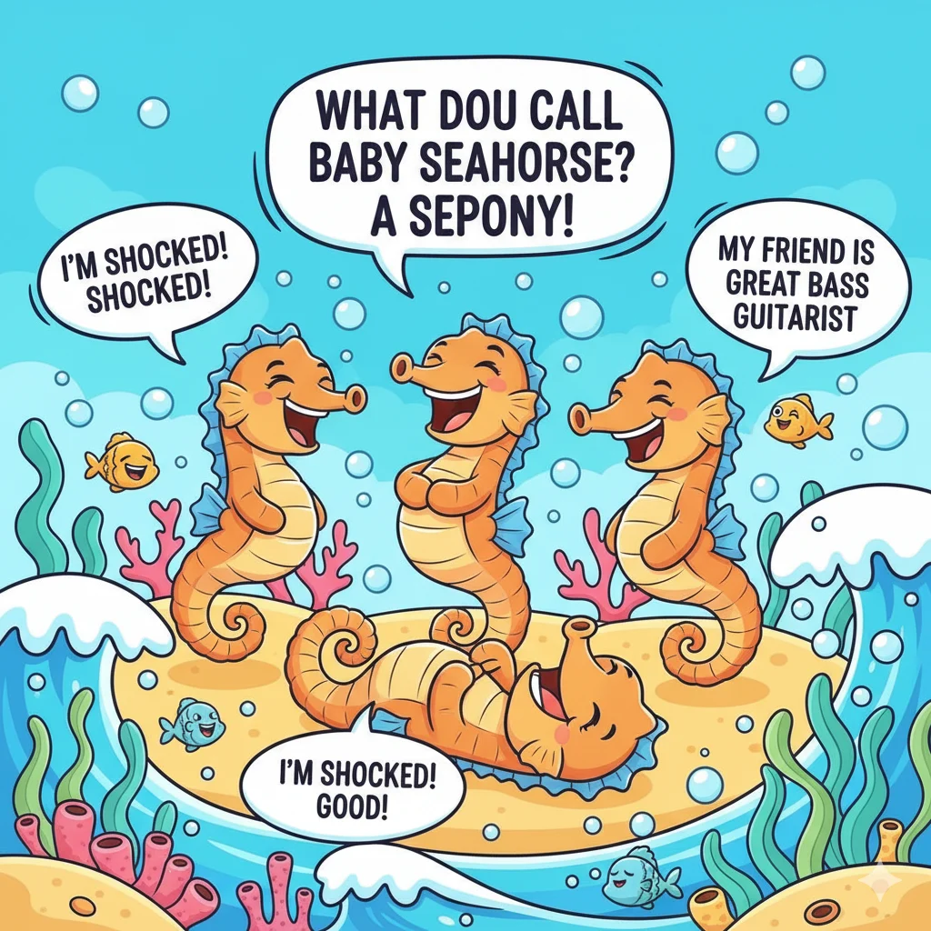 Seahorse Puns 