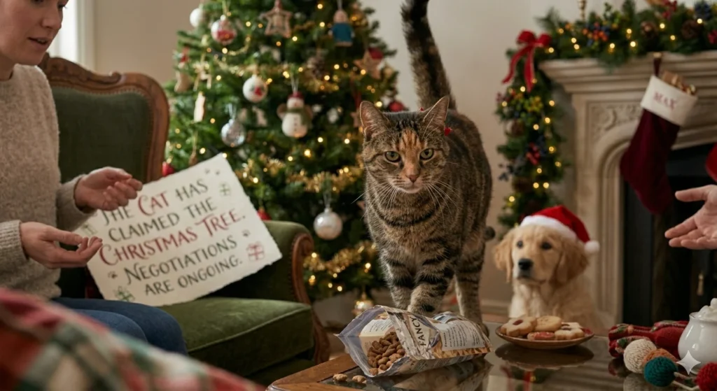 Cat Christmas Puns
