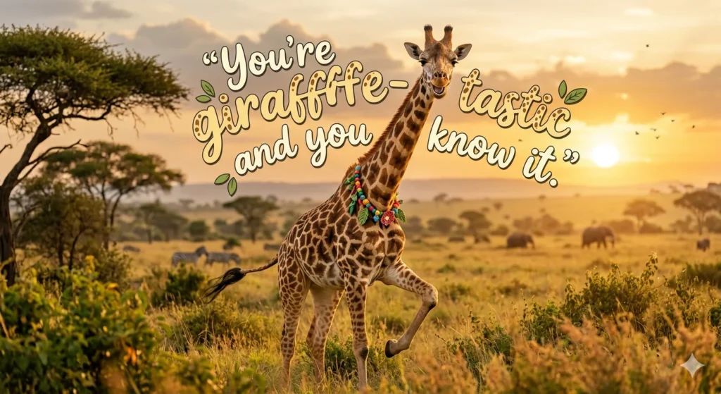 Giraffe Puns