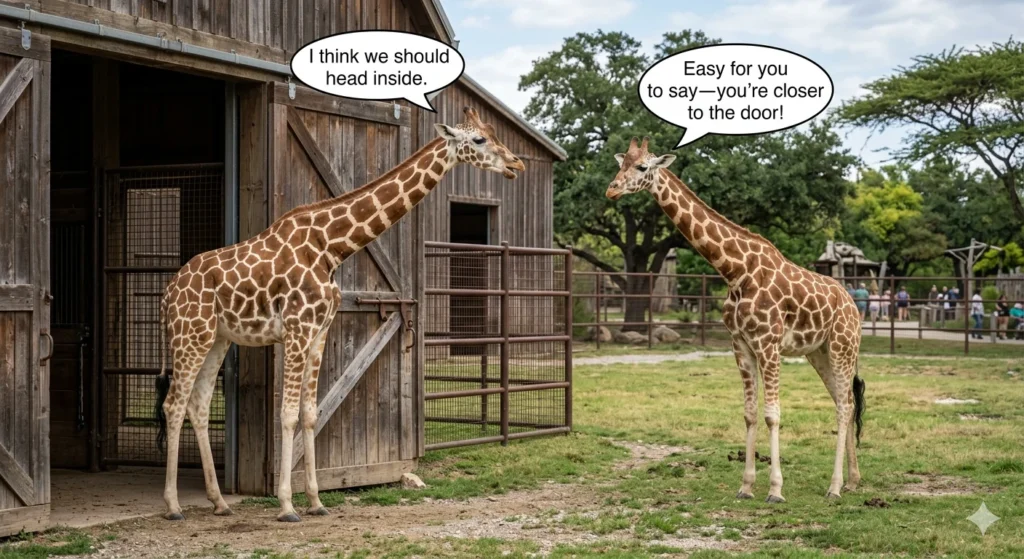 Giraffe Puns