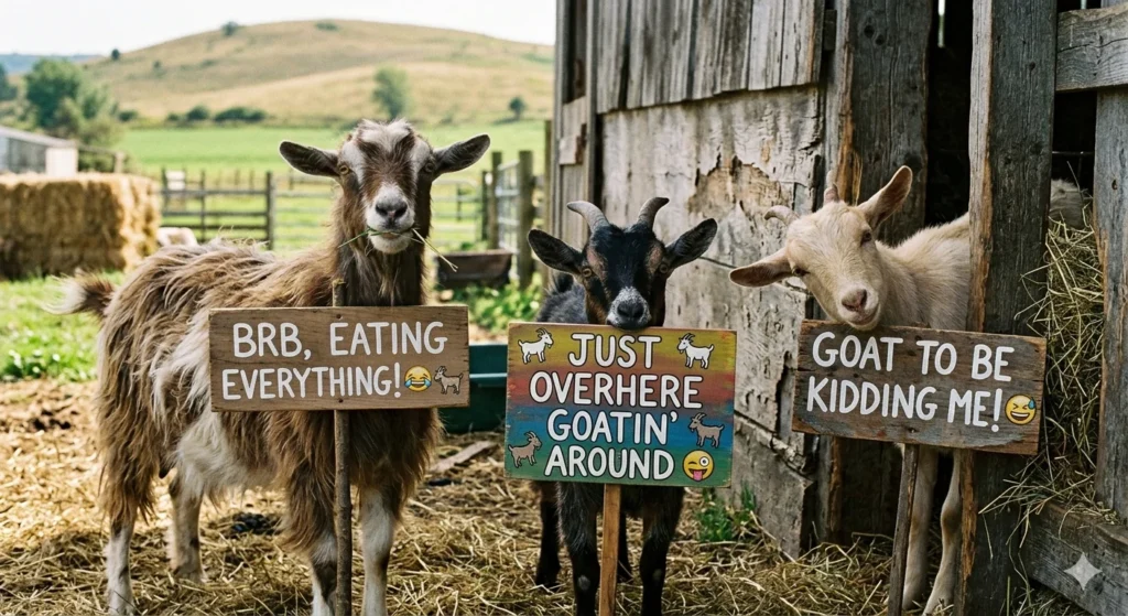 goat puns