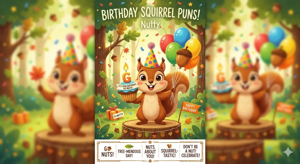 Squirrel Puns