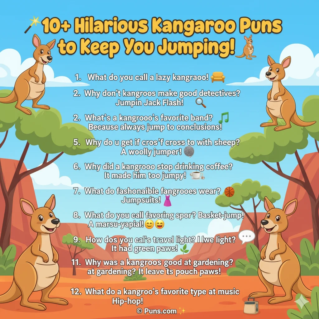 Kangaroo Puns