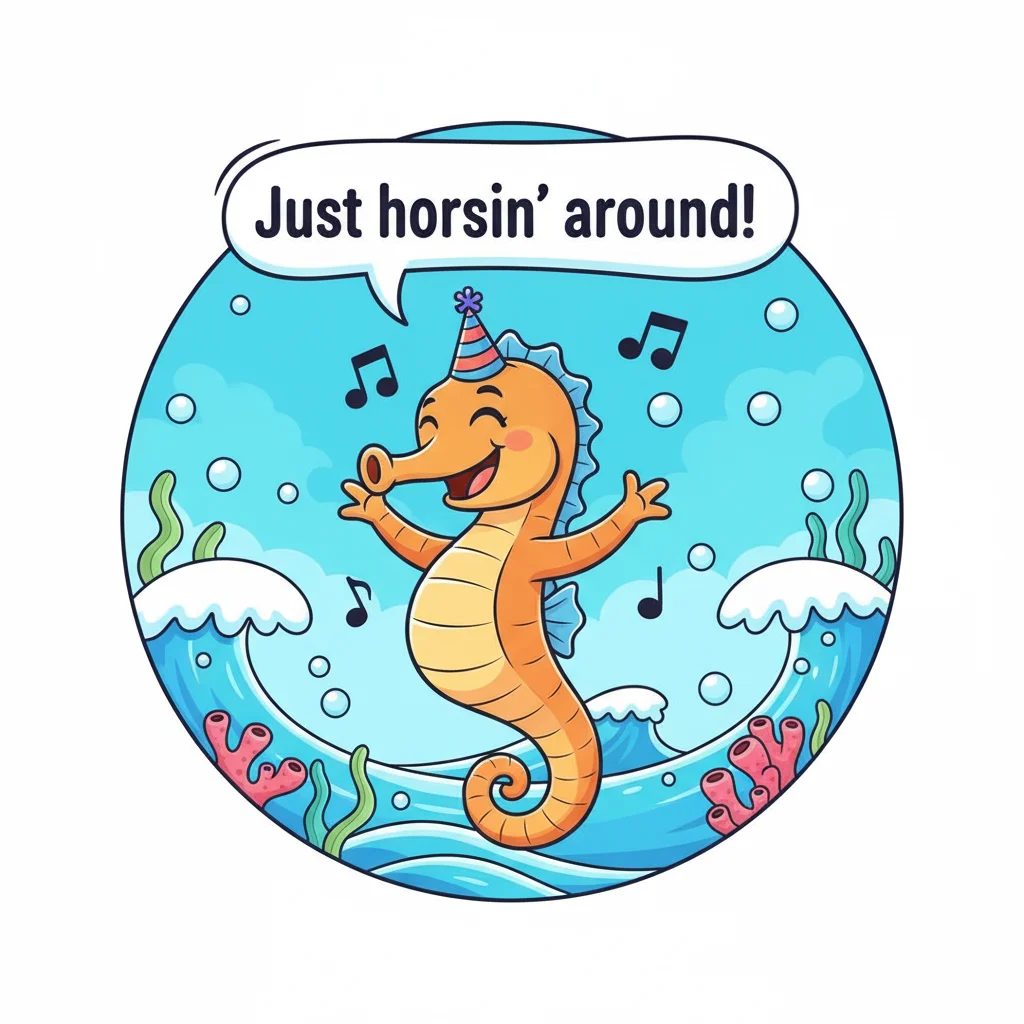 Seahorse Puns 