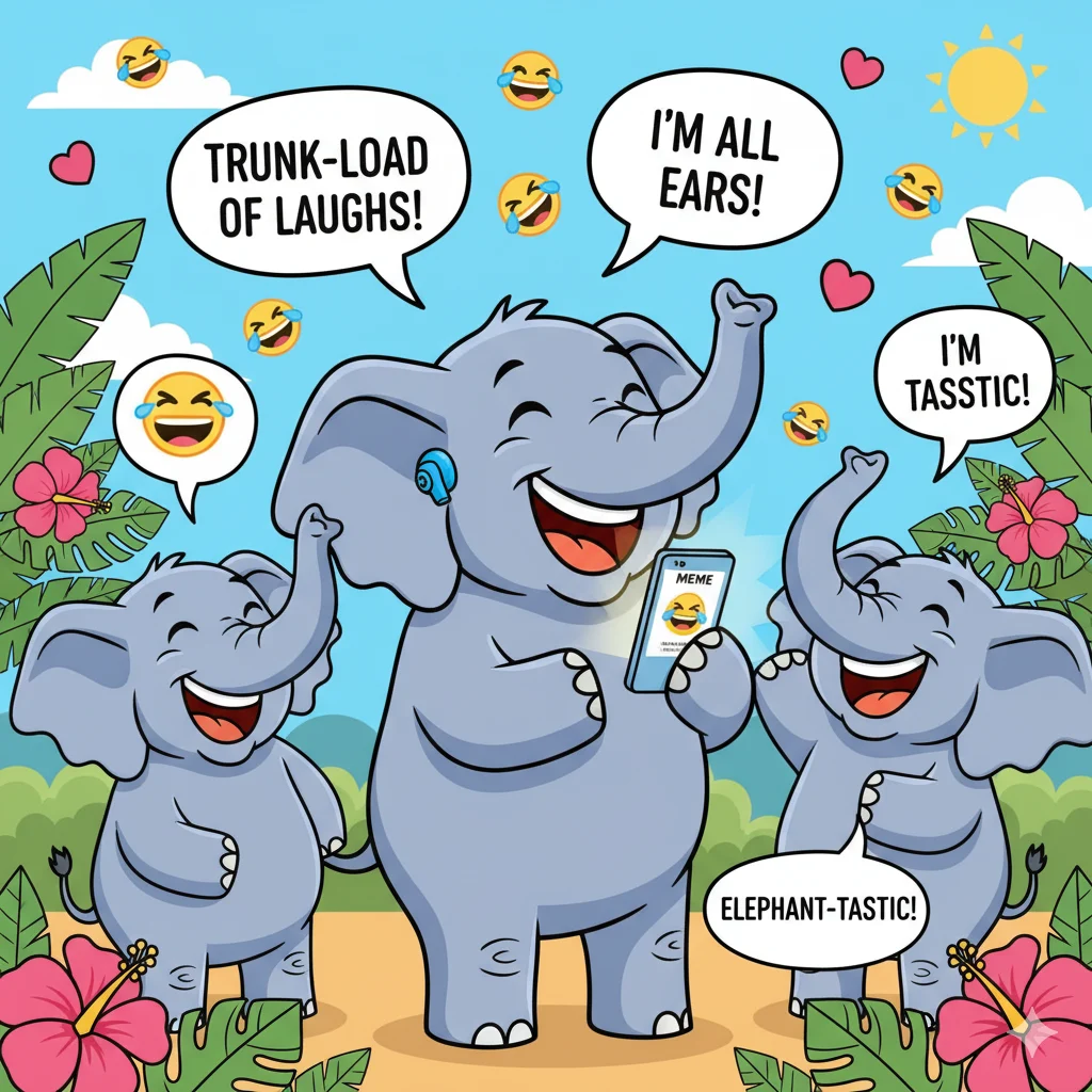 Elephant Puns