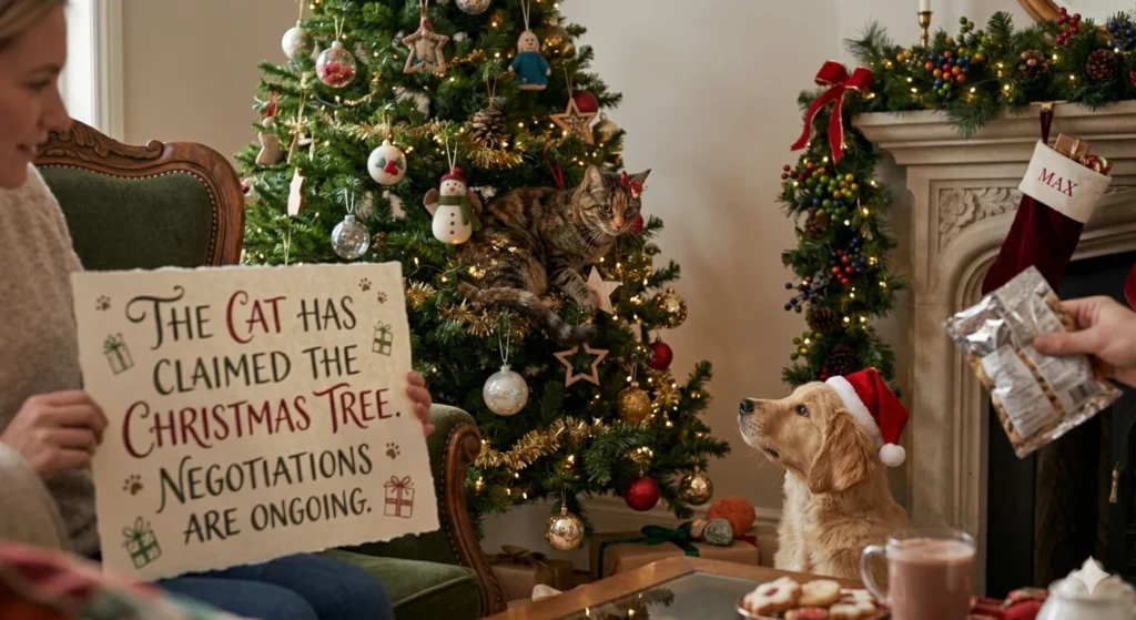 Cat Christmas Puns