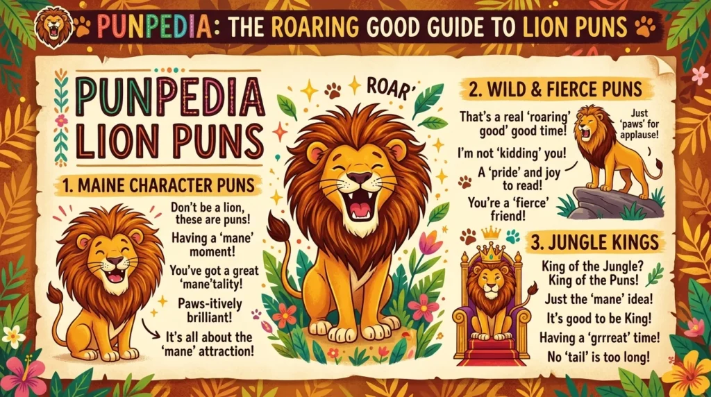 Lion Puns