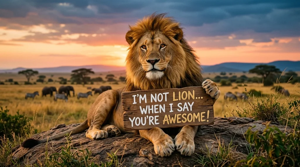 Lion Puns