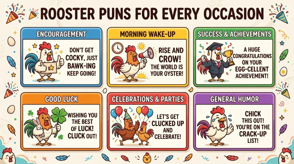 Rooster Puns