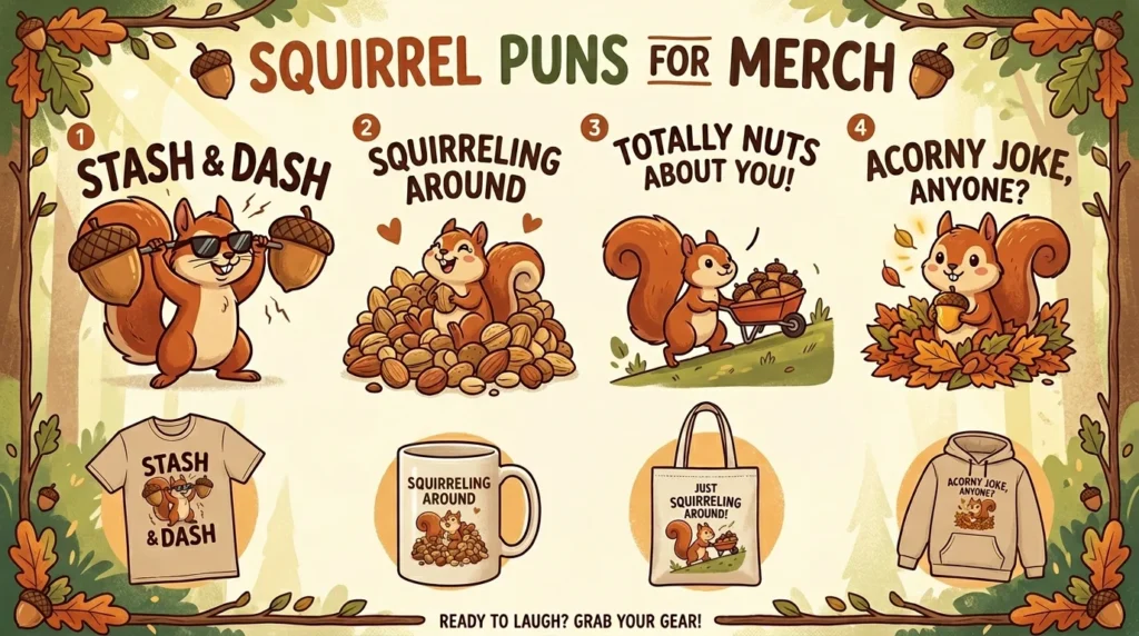 Squirrel Puns