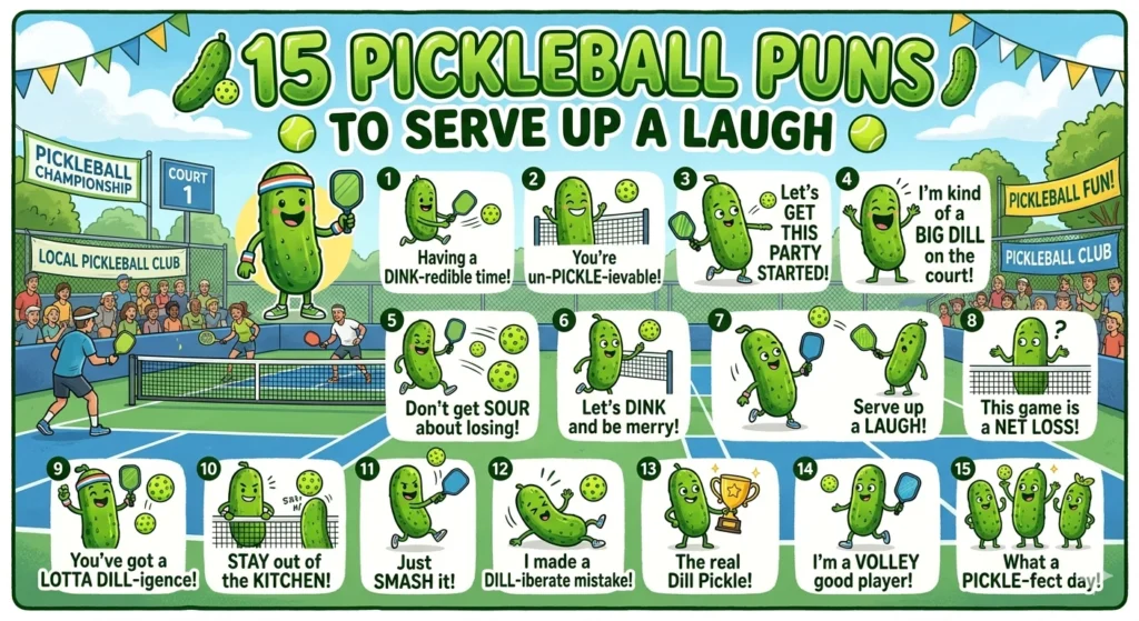 Pickleball Puns