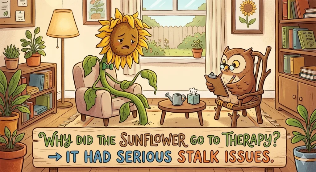 Sunflower Puns
