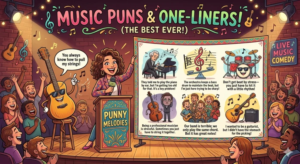 Music Puns One Liners