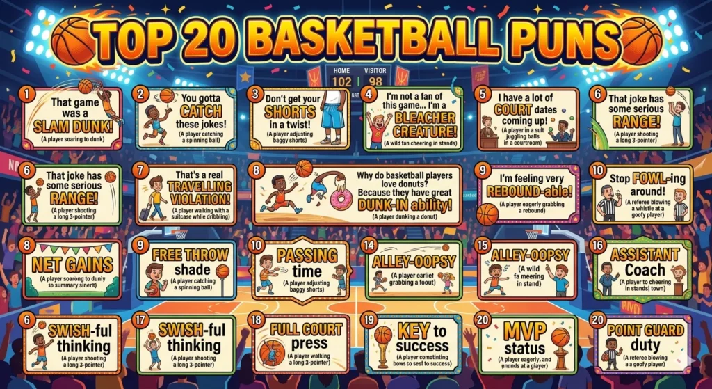 Basketball Puns