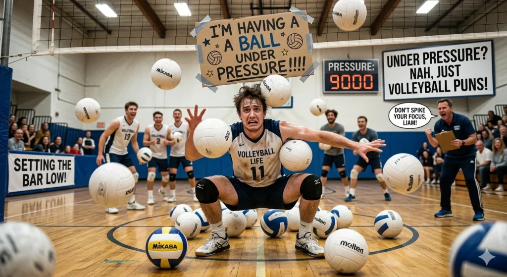 Volleyball Puns