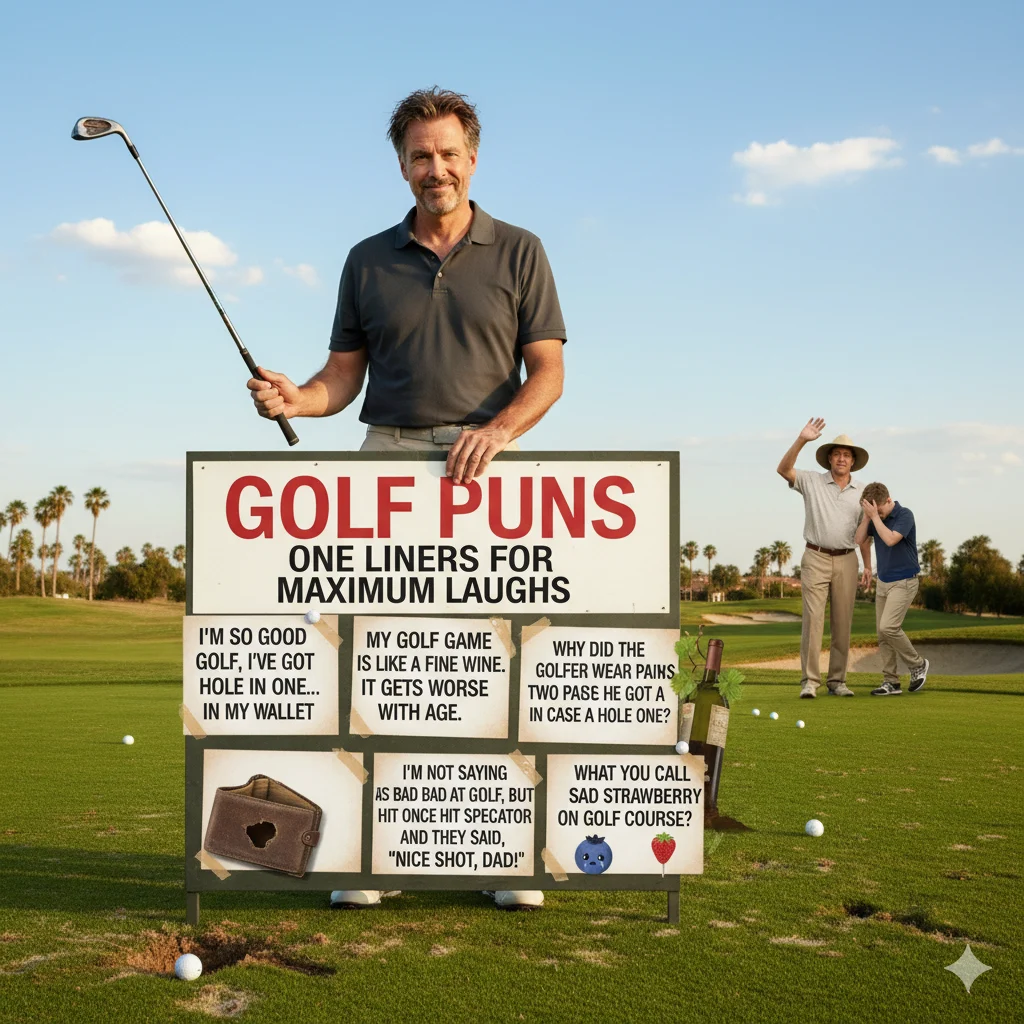 Golf Puns