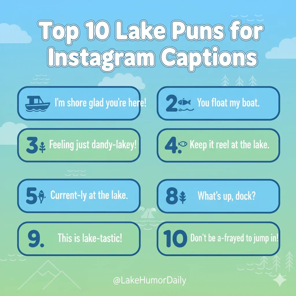 Lake Puns