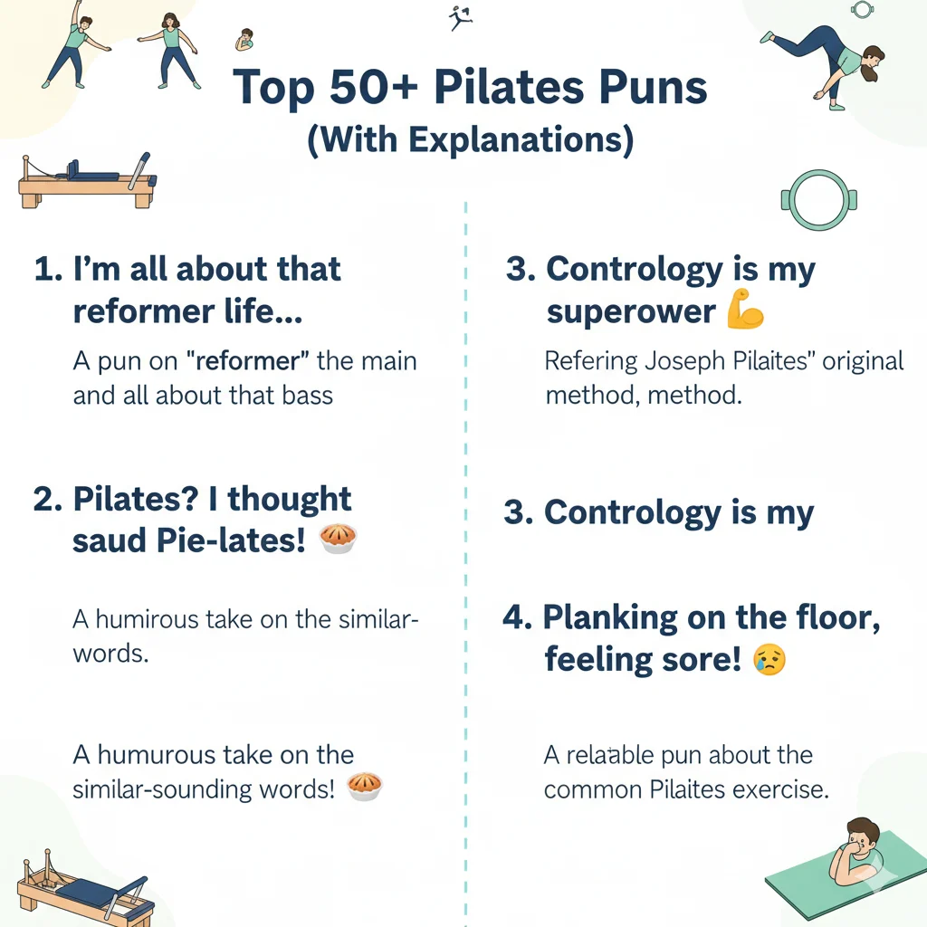 Pilates Puns
