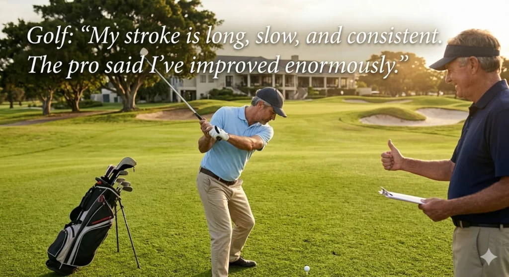 Dirty golf puns