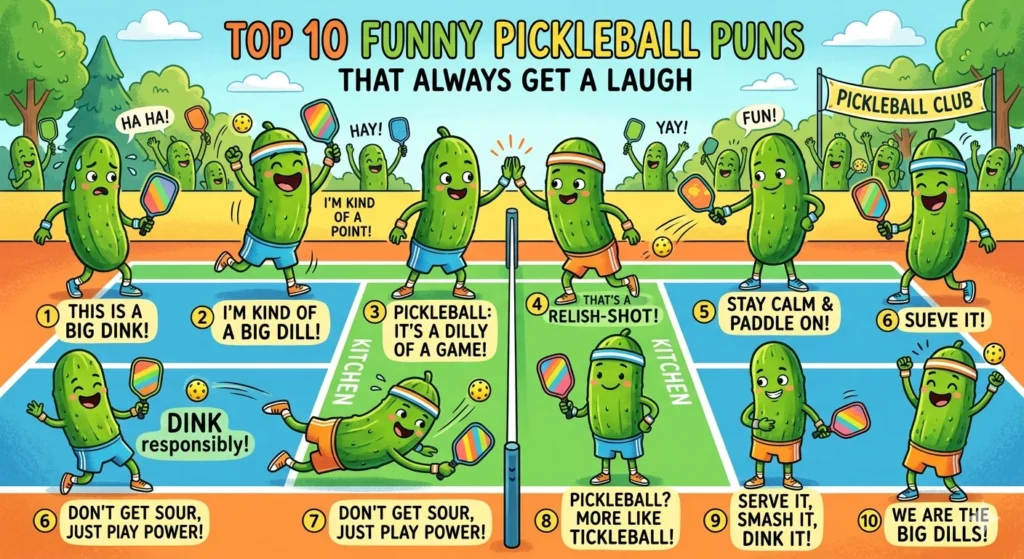 Pickleball Puns