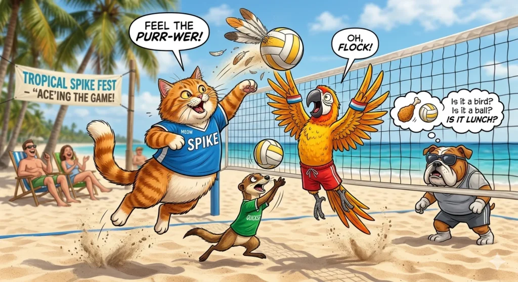 Volleyball Puns