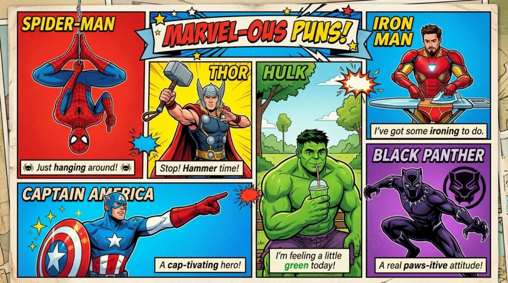 Marvel Puns