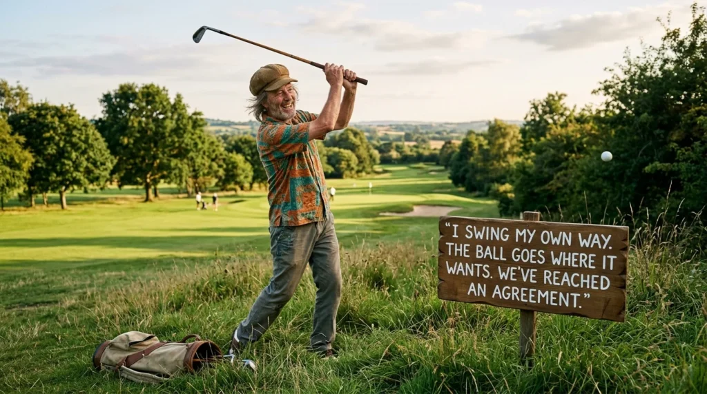Dirty golf puns