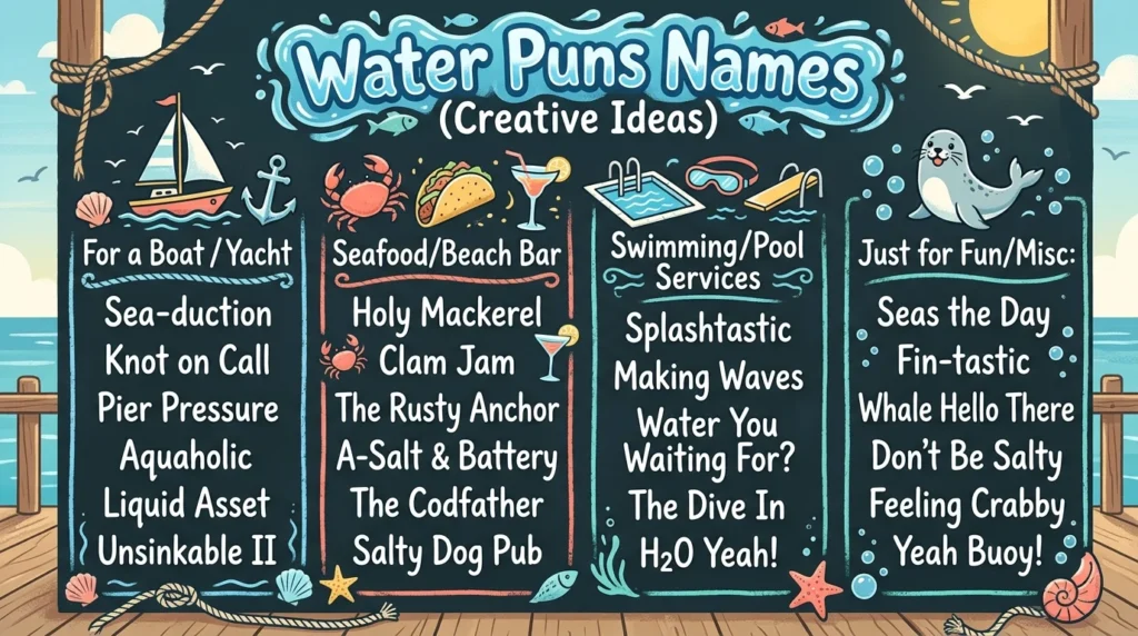 Water Puns
