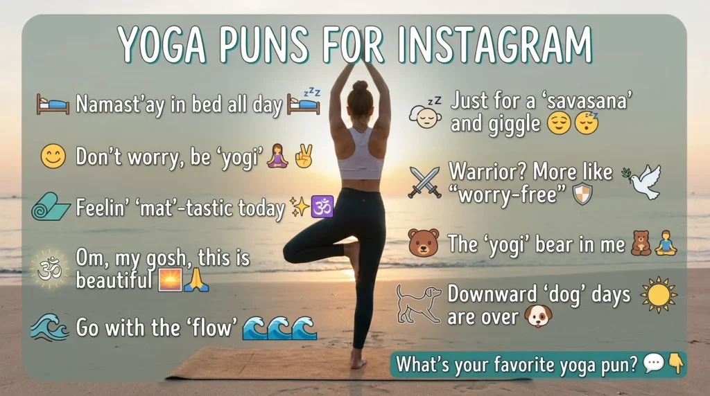 Yoga Puns