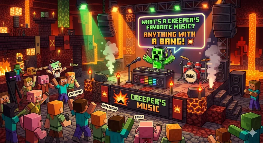 Minecraft Puns