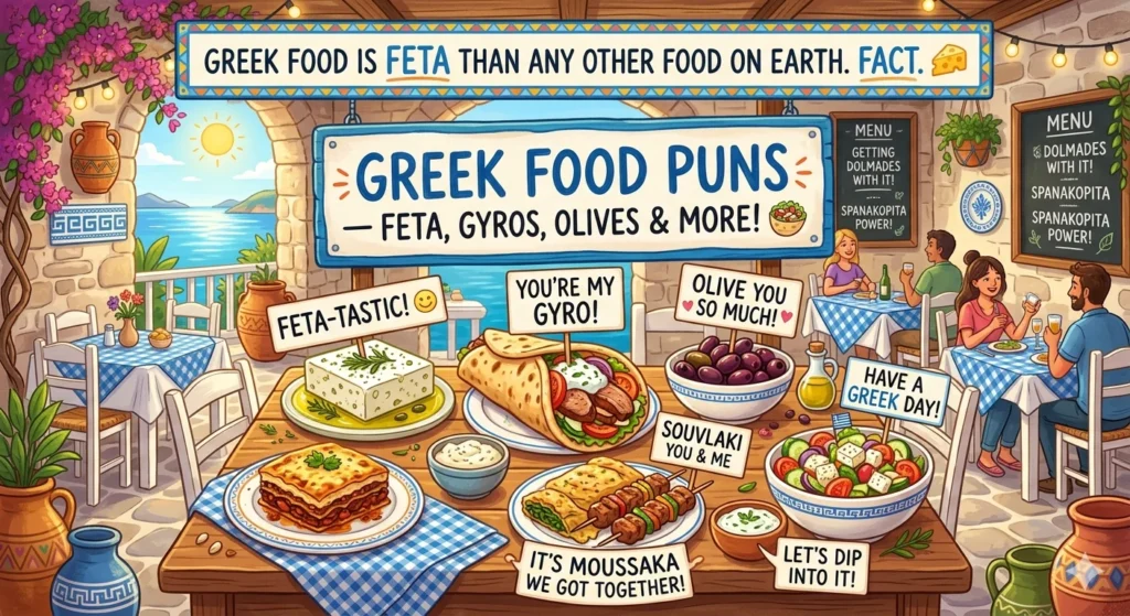 Greece Puns