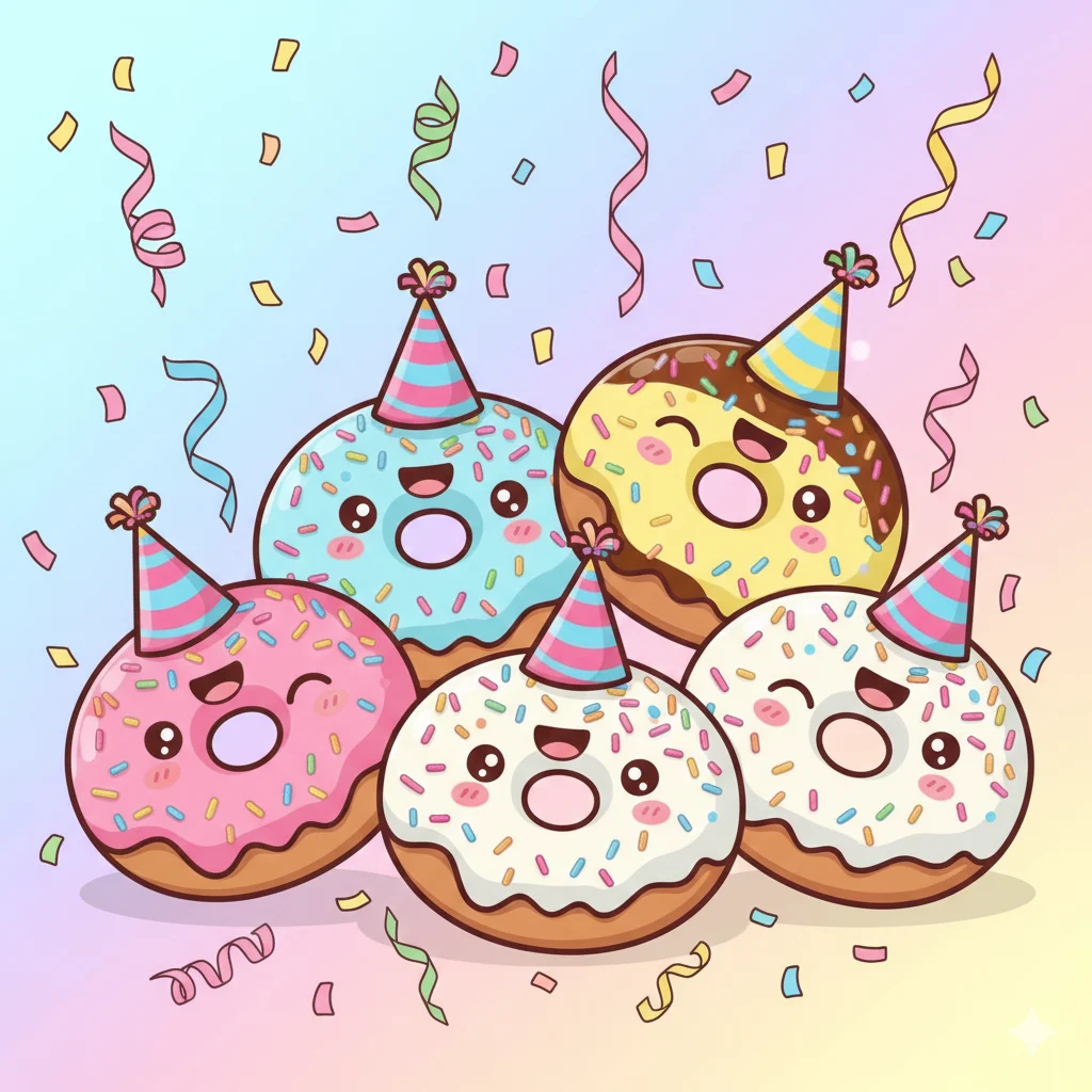  Donut Birthday Puns