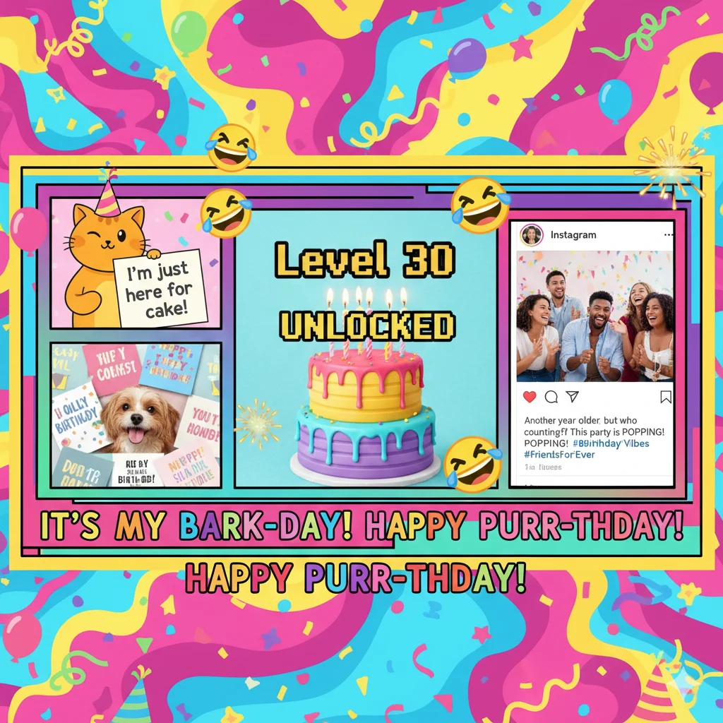 Birthday Pun One Liners