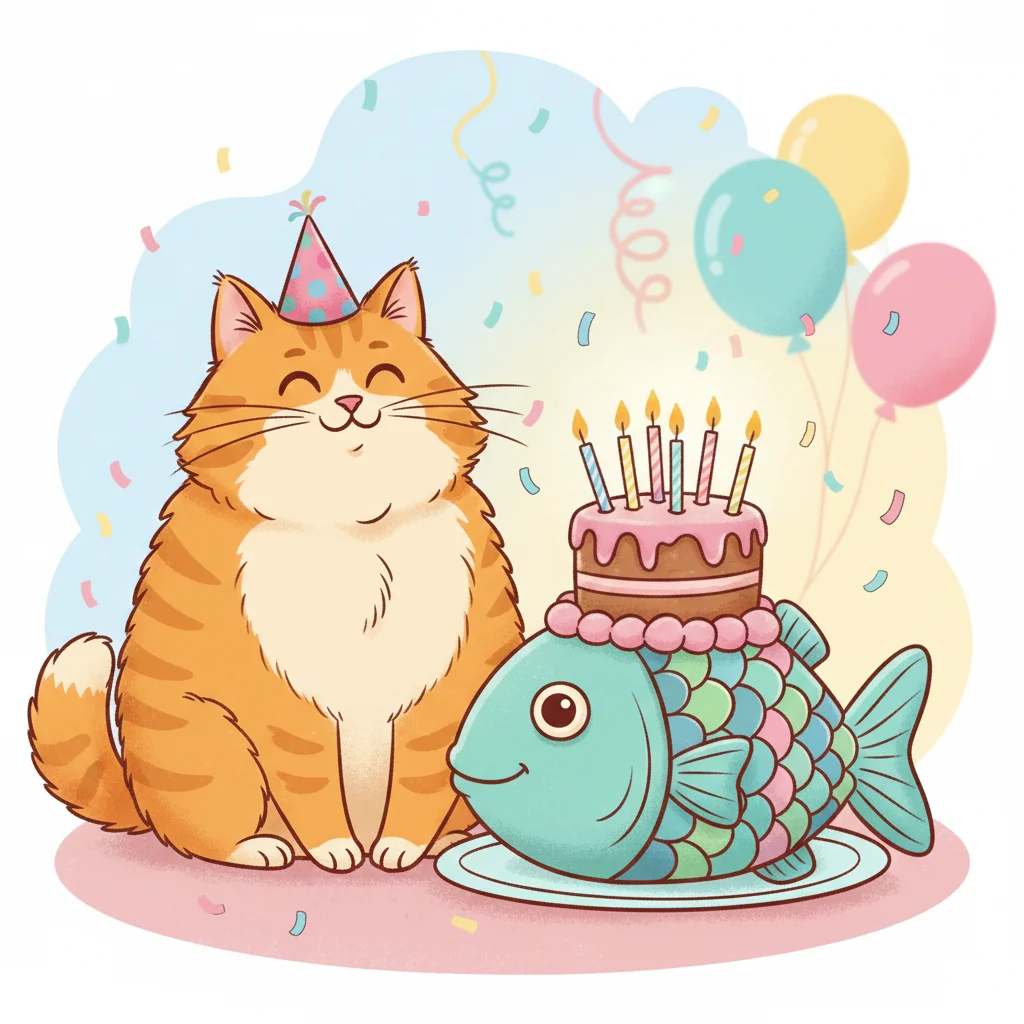 Birthday Cat Puns