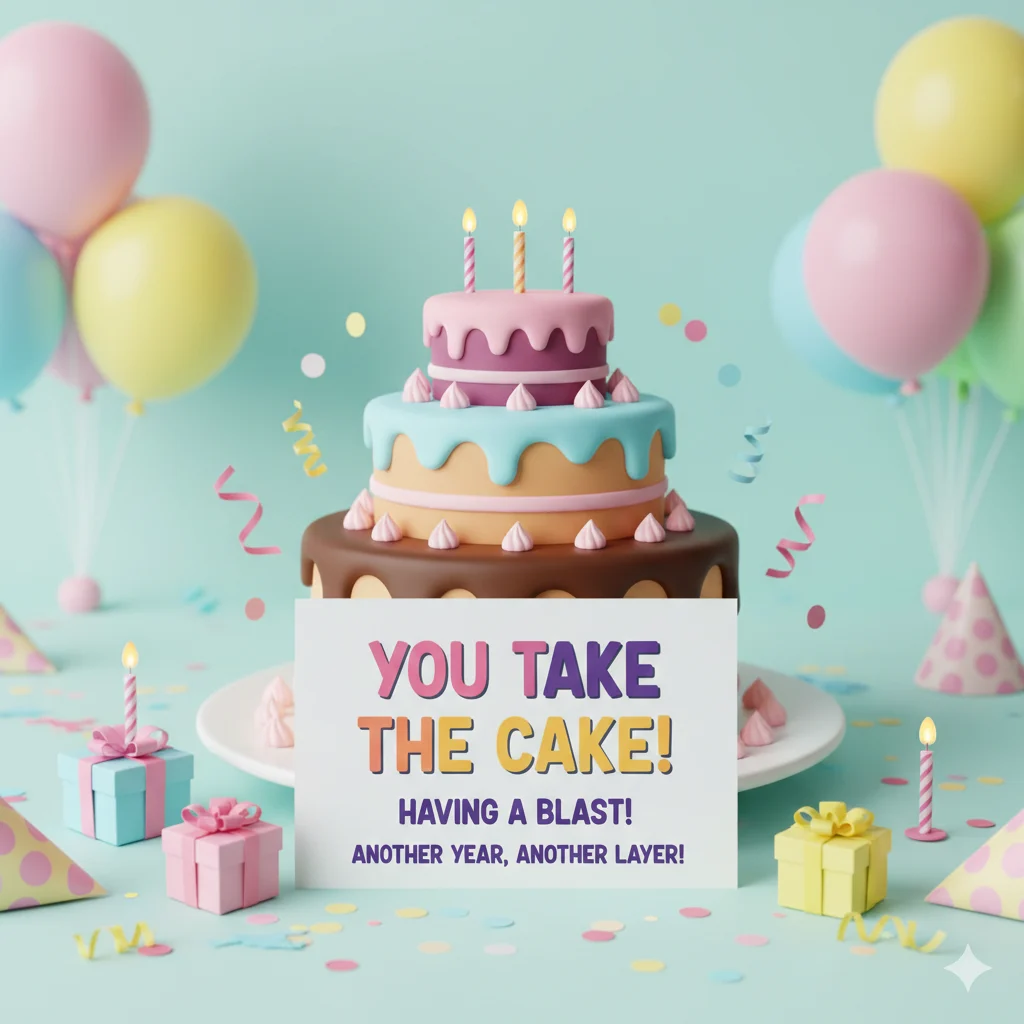 Birthday Pun One Liners