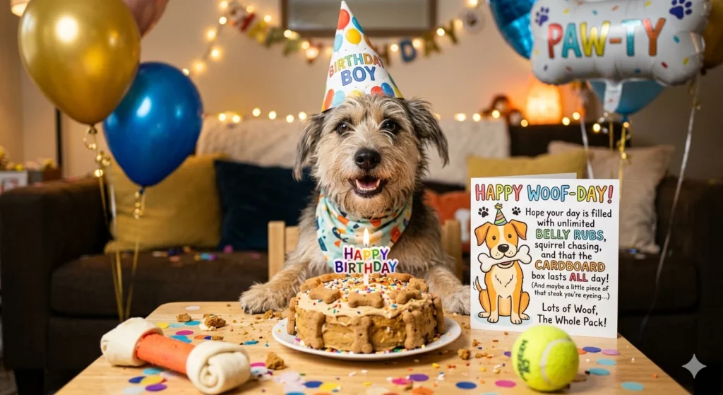 Birthday Dog Puns