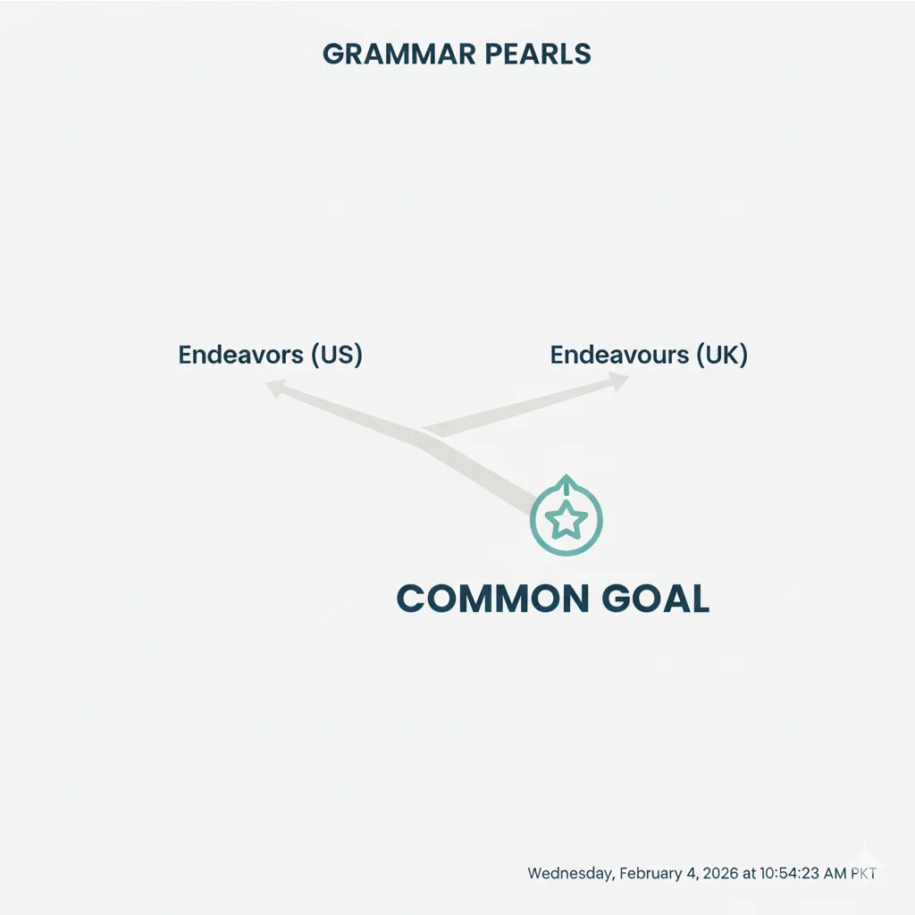 Endeavors or Endeavours