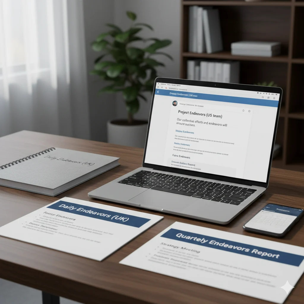 Endeavors or Endeavours