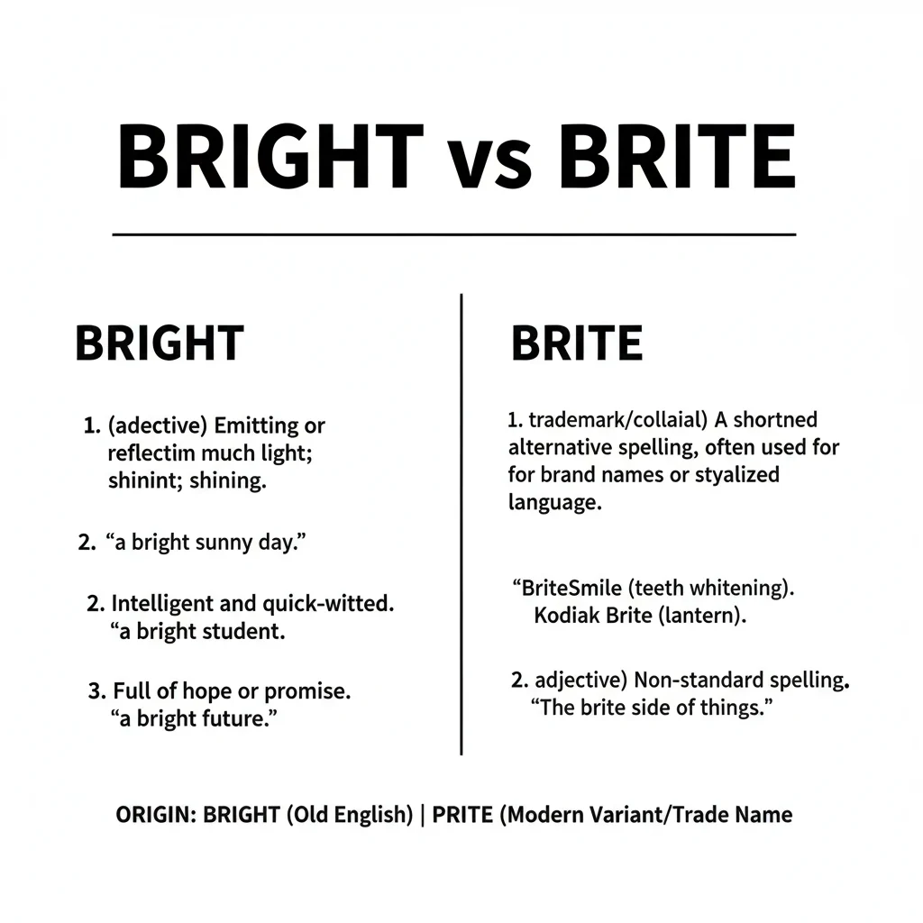 Bright or Brite 