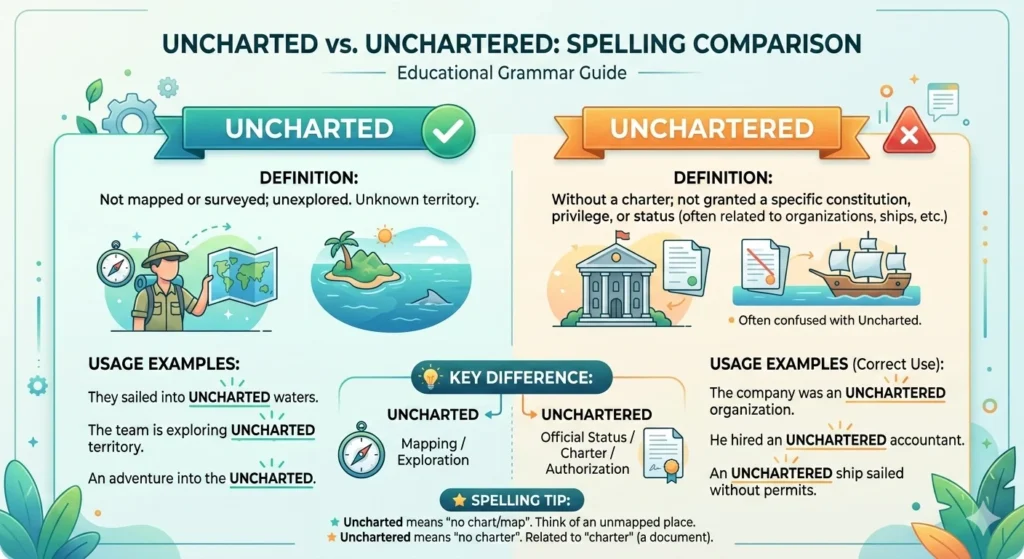 Unchartered or Uncharted