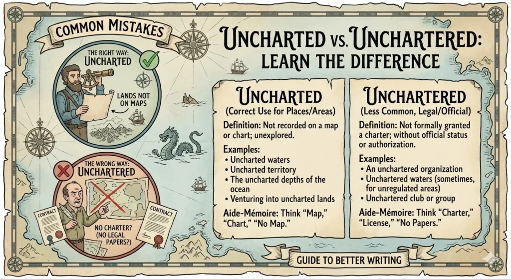 Unchartered or Uncharted
