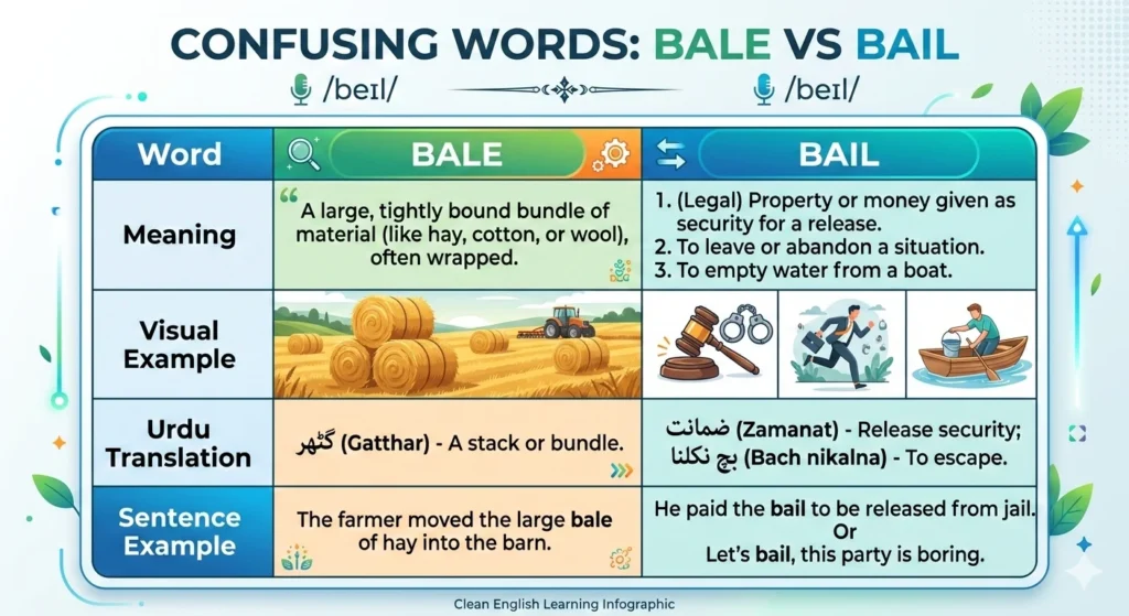bale or bail