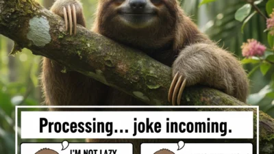 Sloth Puns