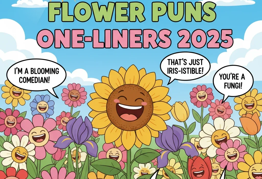 Flower Puns One-Liners
