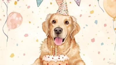 dog birthday puns