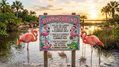 Flamingo Puns